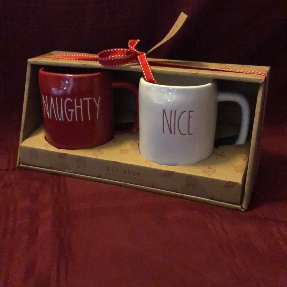 Rae Dunn Christmas mugs